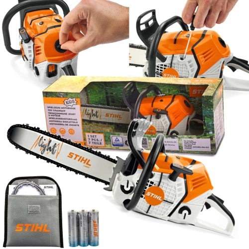 Pilarka zabawka STIHL – realistyczna piła łańcuchowa dla dzieci